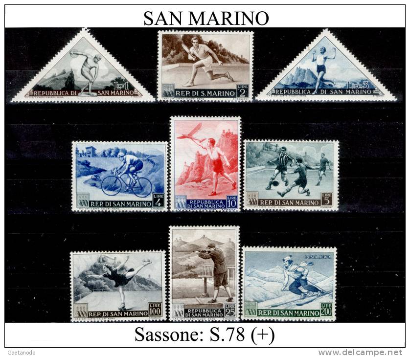 San-Marino-F0025 - Unused Stamps
