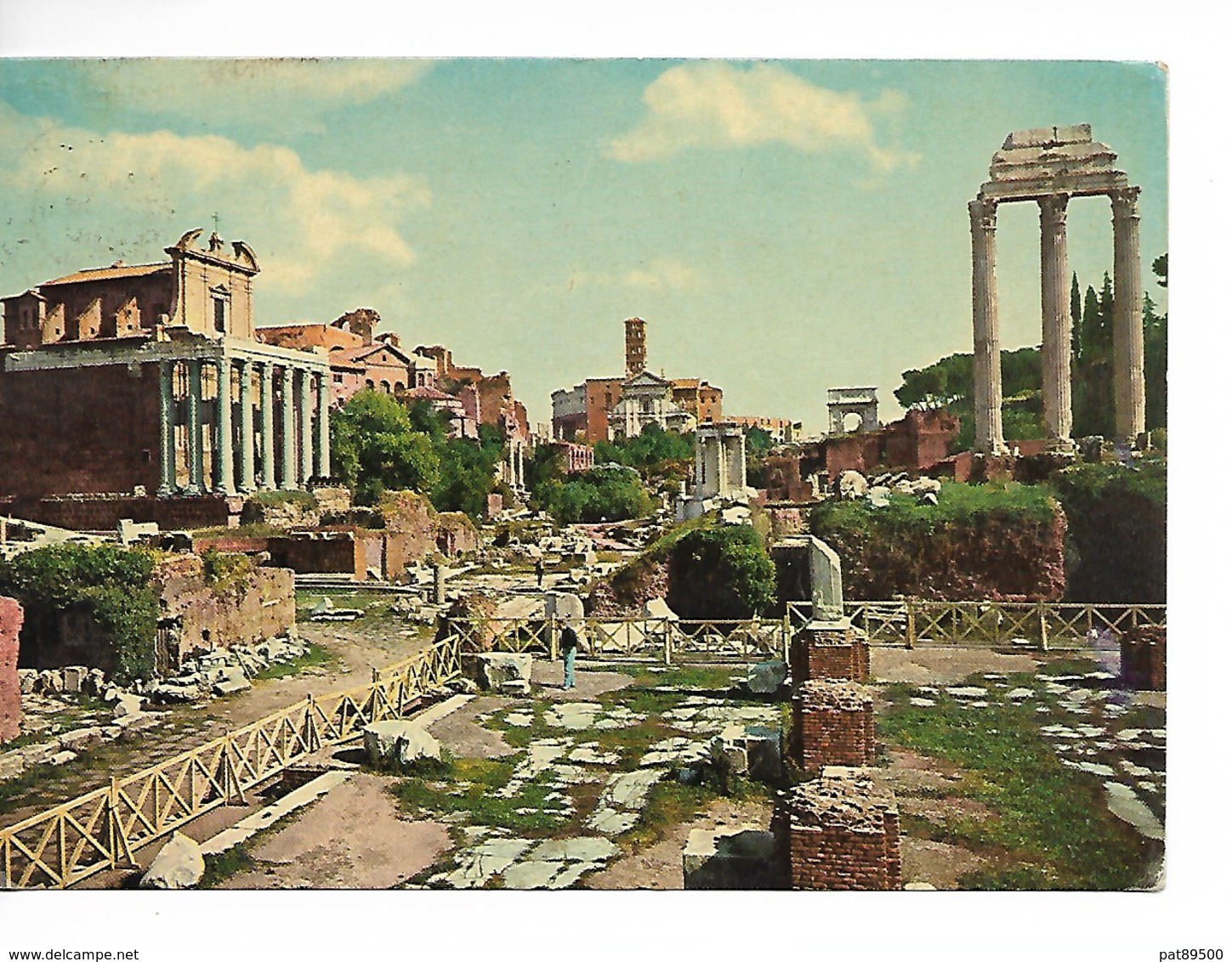 ITALIE /  ROME : FORUM ROMAIN / CPM N° 232 Voyagée En 1962 / TTBE - Piazze