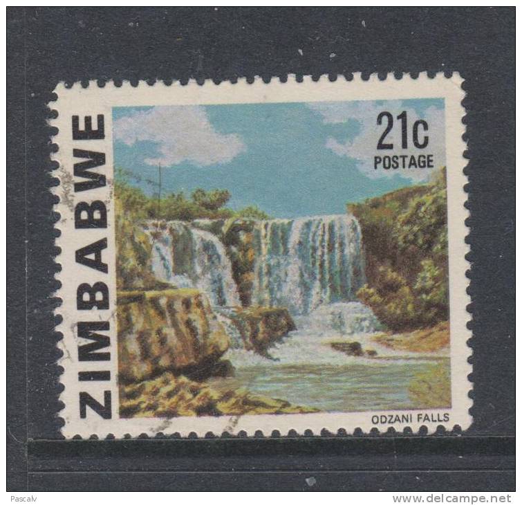 Yvert 11 Oblitéré Chutes Waterfall - Zimbabwe (1980-...)