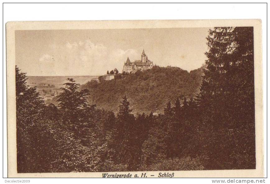 Z11378 Wernigerode A H Schloss Used Perfect Shape Back Scan At Request - Wernigerode