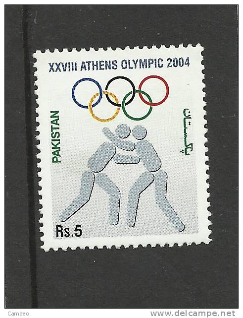 PAKISTAN 2004 OLYMPIC GAMES ATHENAS ATENAS ATHENS JEUX OLYMPIQUES Wrestling LUCHA LUTTEN - Summer 2004: Athens