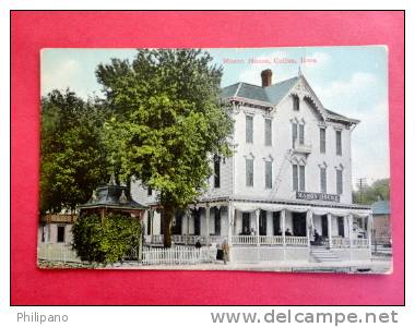 Colfax Iowa  Mason House  Ca 1910---------   ------------ref 427 - Sonstige & Ohne Zuordnung