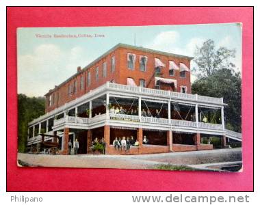 Iowa > Colfax  Victorian  Sanitarium --   Ca 1910--------   ------------ref 427 - Davenport