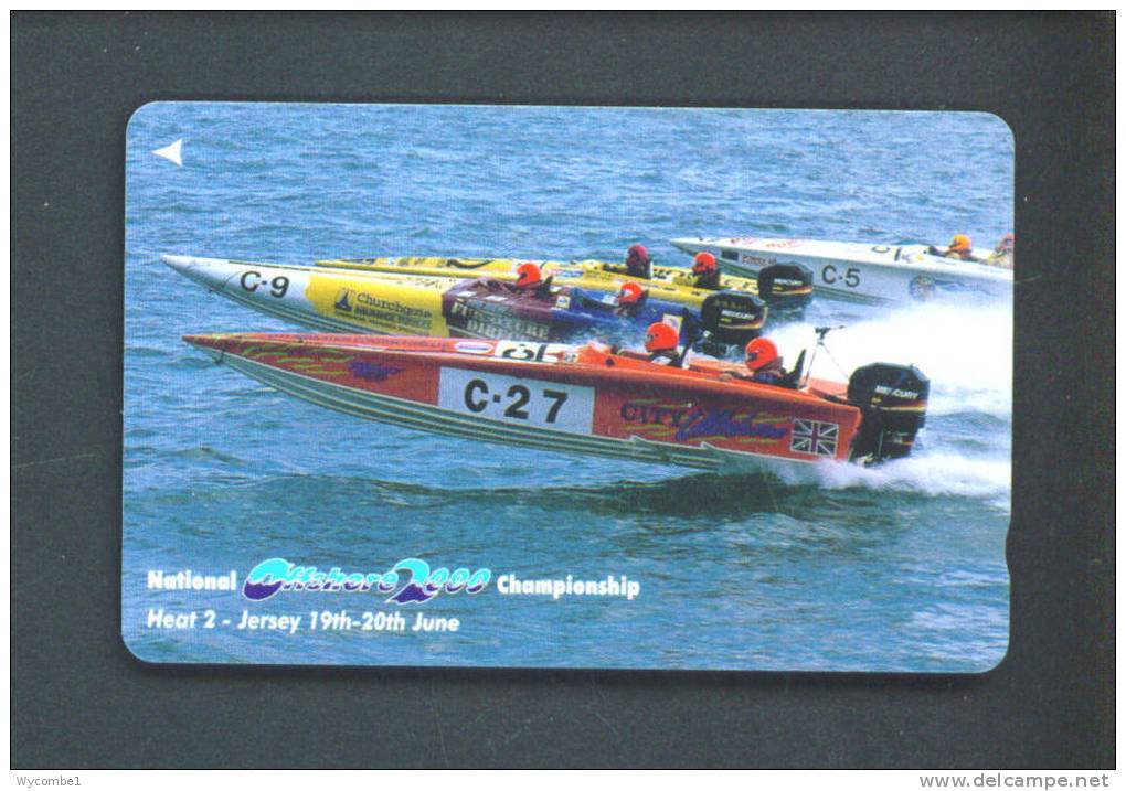 JERSEY  -  Magnetic Phonecard As Scan - [ 7] Jersey Und Guernsey