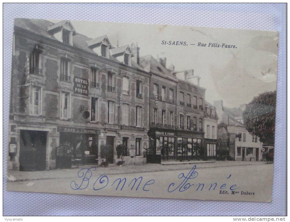 SAINT  SAENS RUE FELIX FAURE  DANS L ETAT - Saint Saens