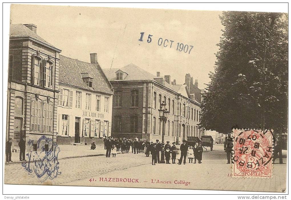 59/ HAZEBROUCK -L´Ancien Collège - Numero 41 - - Hazebrouck