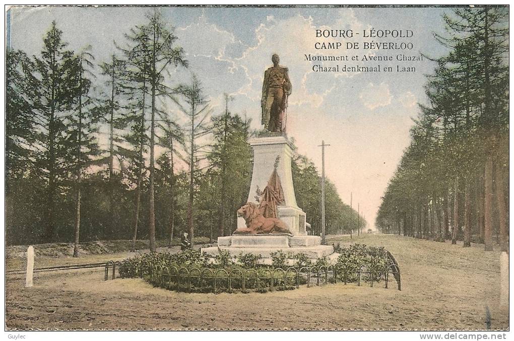 Bourg - Léopold : Monument Et Avenue Chazal - Borgloon