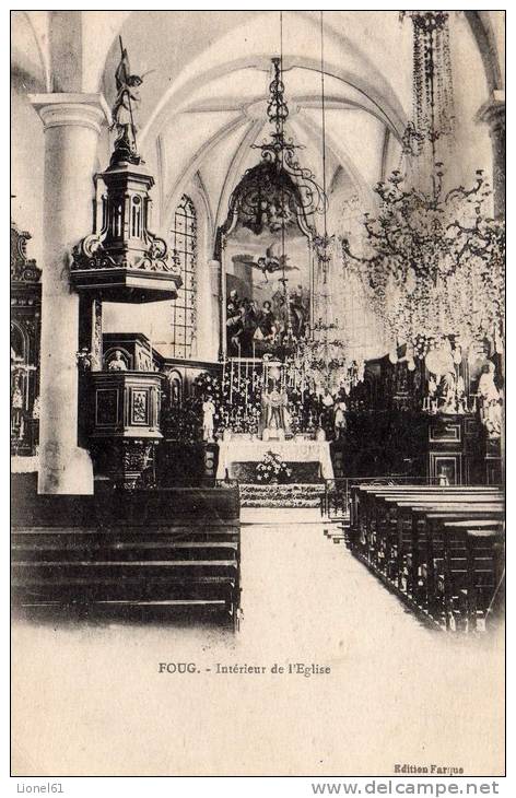 FOUG : (54) Intérieur De L'église - Foug