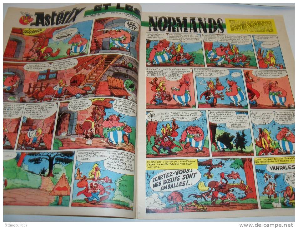PILOTE, le journal d'Astérix et d'Obélix. 1966. 10 N°s. Correspondance Reliure éditeur N° 32. Avec Pilotoramas.