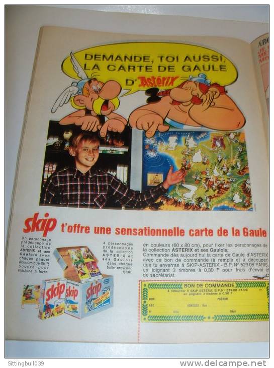 PILOTE, le journal d'Astérix et d'Obélix. 1966. 10 N°s. Correspondance Reliure éditeur N° 32. Avec Pilotoramas.