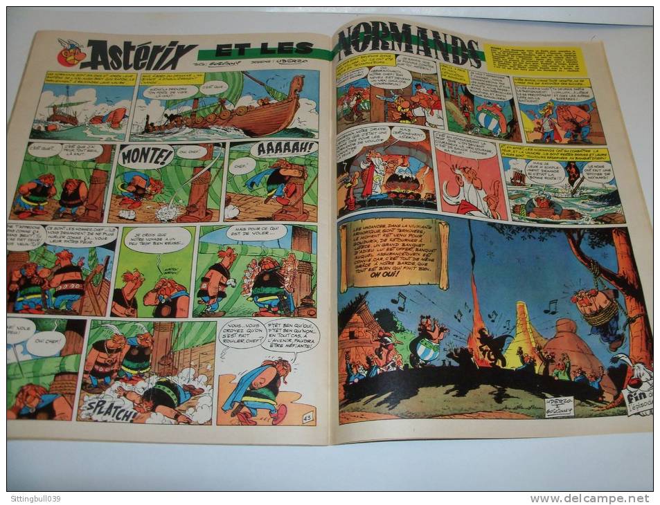 PILOTE, le journal d'Astérix et d'Obélix. 1966. 10 N°s. Correspondance Reliure éditeur N° 32. Avec Pilotoramas.