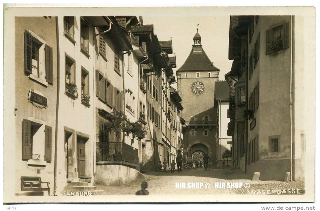 Um 1920/1930 Ansichtskarte,  „Laufenburg-Wasengasse“  Ungebrauchte Karte - Freiburg I. Br.