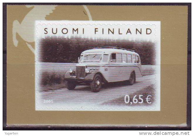 FINLAND SUOMI 2005 - BUSSEN - BUS - Transport -  MNH (**) - Self Adhesive - Busses
