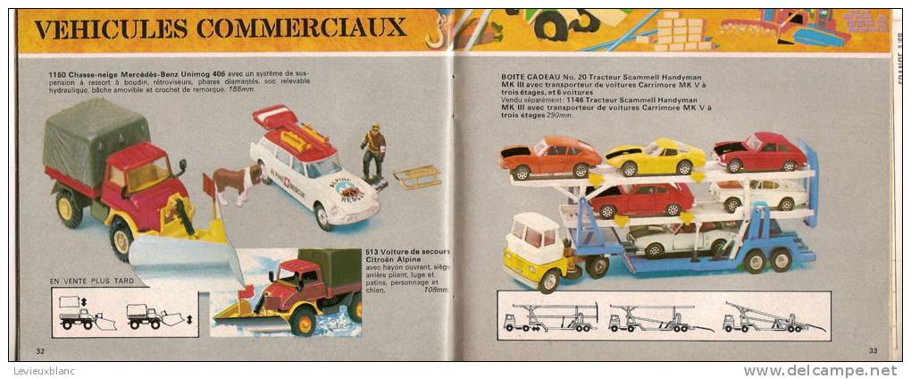 Voitures Miniatures/GORGI Toys/Catalogue/1970             VOIT5 - Autres & Non Classés