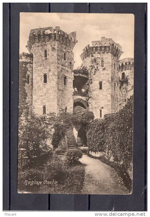 25820     Regno   Unito,  Galles,  Raglan  Castle,  VG  1908 - Monmouthshire