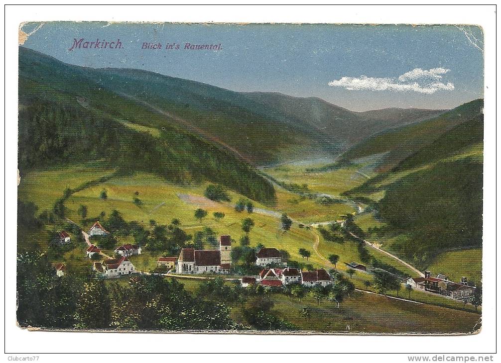 Sainte-Marie-aux-Mines Ou Markirch En Allemand (68) : Vue Générale En 1910. - Sainte-Marie-aux-Mines