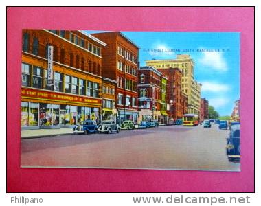 New Hampshire > Manchester  Elm Street  Linen Woolworth Store L -- ------ -------ref 429 - Manchester