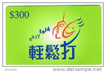 TAIWAN - KG TELECOM (GSM RECHARGE) - EASY TALK - USED  -  RIF. 4891 - Taiwán (Formosa)