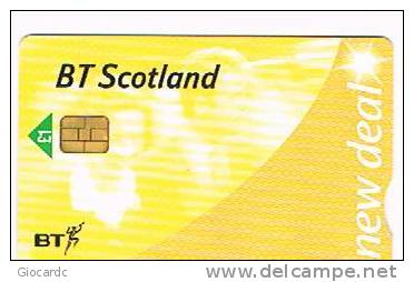 GRAN BRETAGNA (UNITED KINGDOM) - BT SCOTLAND CHIP - NEW DEAL (NOTCH EXP. 12.02)  - USED - RIF. 6872 - BT Promotie