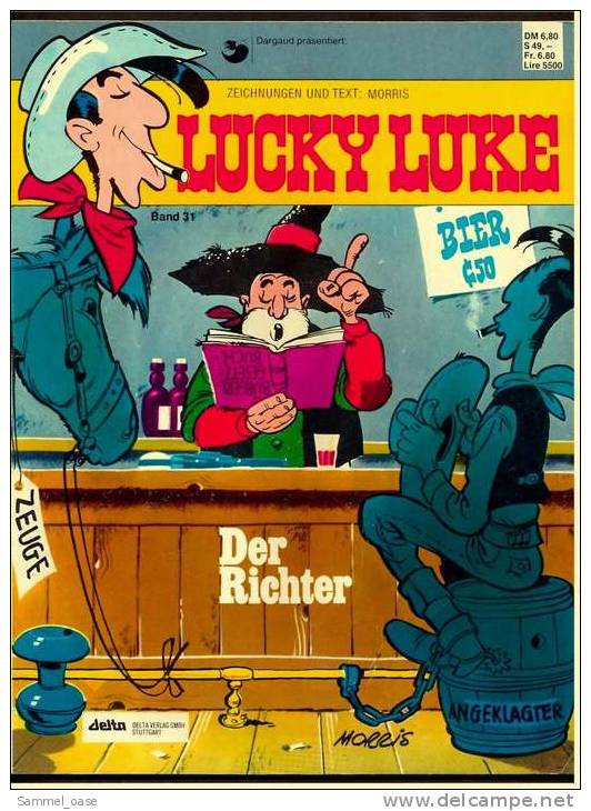 Comics Lucky Luke : Der Richter , Band 31 Von 1992  ,  Delta Verlag - Sonstige & Ohne Zuordnung