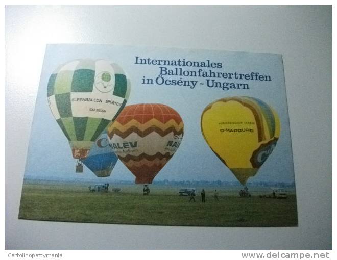 Mongolfiere  Magyar Ballon Posta Ungheria - Luchtballon