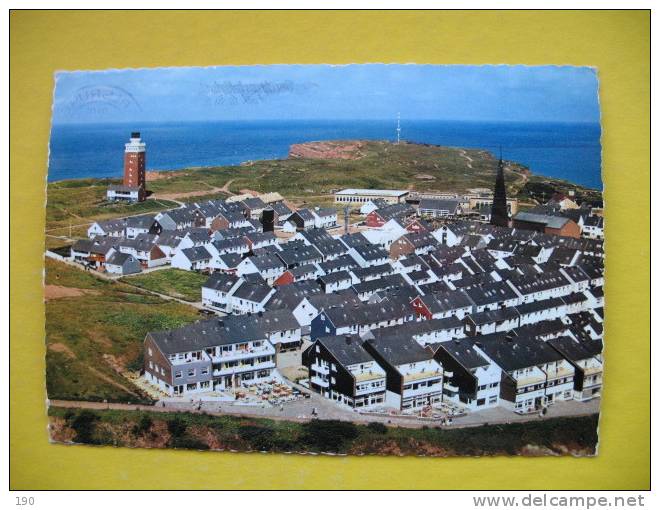 Nordseebad Helgoland (Insel),Fliegeraufnahme - Helgoland