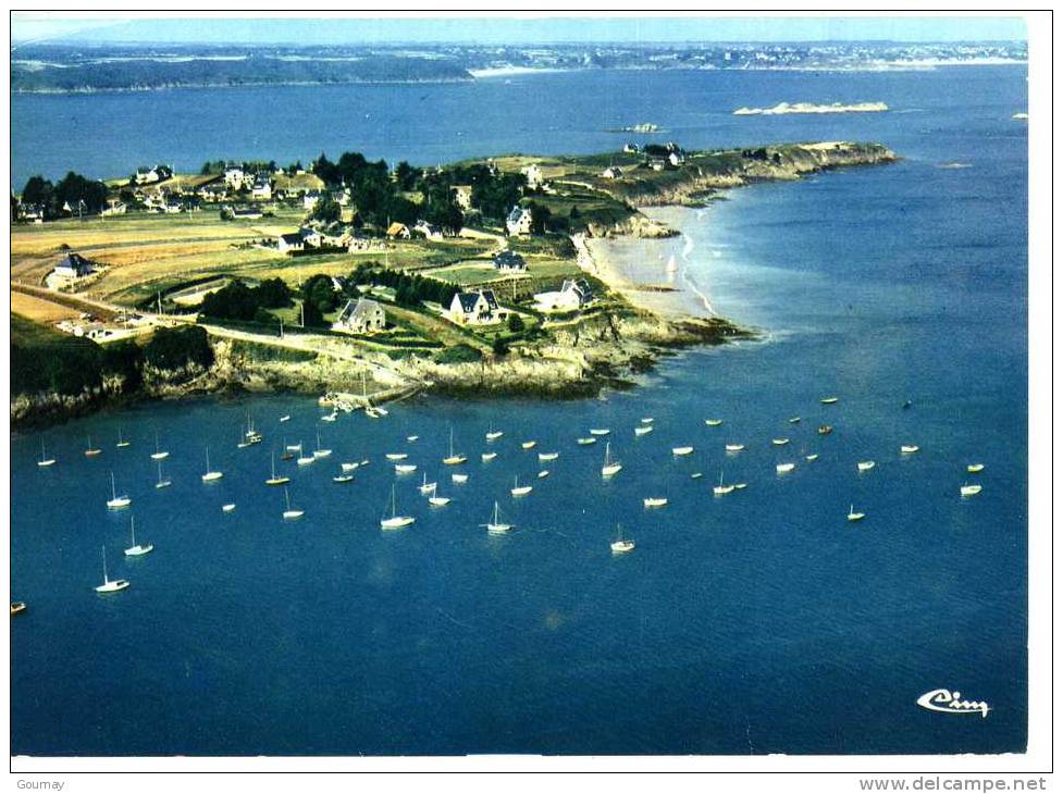 SAINT JACUT - PORT DE LA HOULE CAUSSEUL ET LE ROUGERET (aérienne) - Saint-Jacut-de-la-Mer