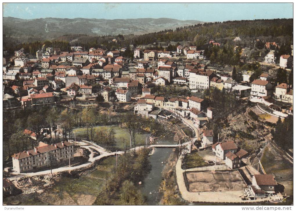 43 - LE CHAMBON Sur LIGNON - Station Estival. Vue Panoramique Aérienne. CPSM 1968 - Le Chambon-sur-Lignon