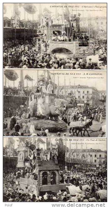 NICE-3 CPA-1913 - Tour De Cochon - SM Carnaval - L' Operateur Photographe (36887) - Carnaval