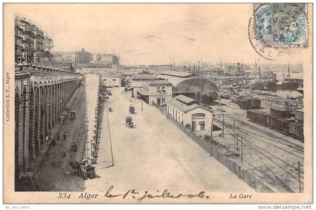 Algérie - Alger - La Gare - Algiers