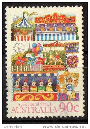 Australia 1987 Agricultural Shows 90c Sideshows Used - - Used Stamps