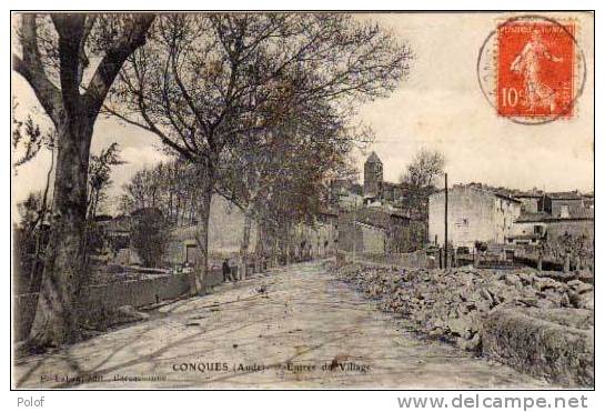 CONQUES - L' Entree Du Village  -(36903) - Conques Sur Orbiel