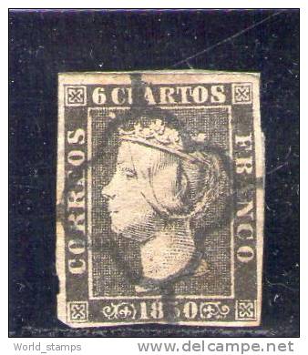 ESPAGNE 1850 O - Usati