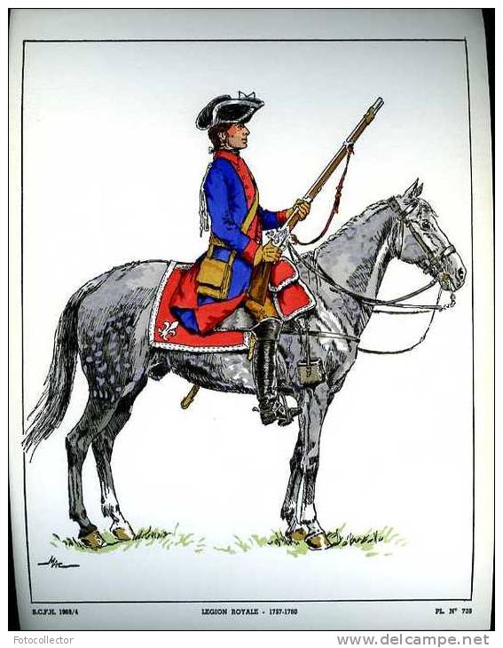 Légion Royale 1757-1760 - Uniformes