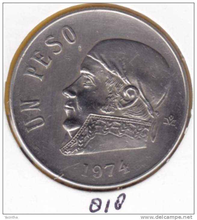 @Y@  Mexico  Un Peso  1974 (818) - México