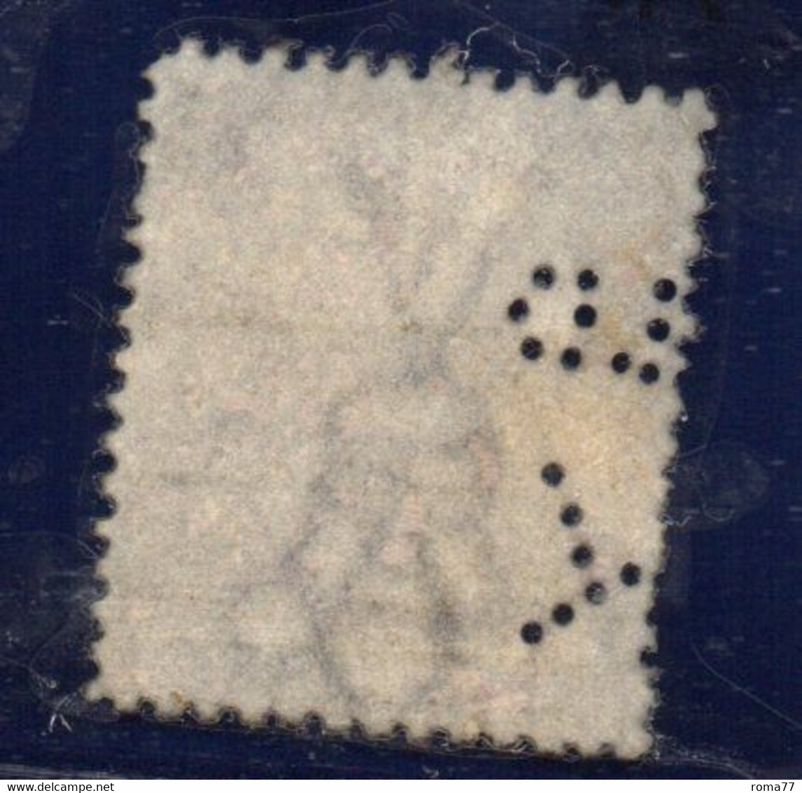 R620  - VICTORIA , 2 Pence Dent 12x12 1/2 . Filigrana Capovolta - Used Stamps