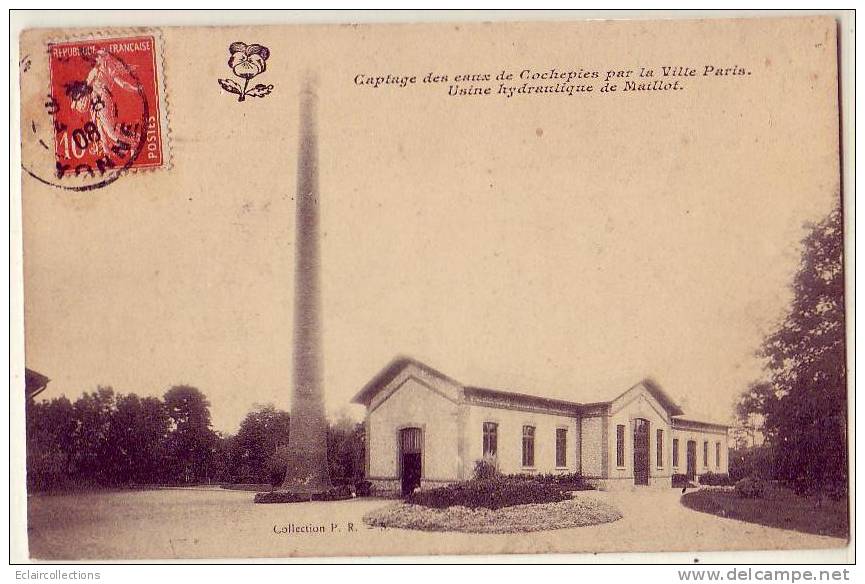 Villeneuve Sur Yonne     Captage Des Eaux De Cochepies  ( Voir Scan ) - Villeneuve-sur-Yonne