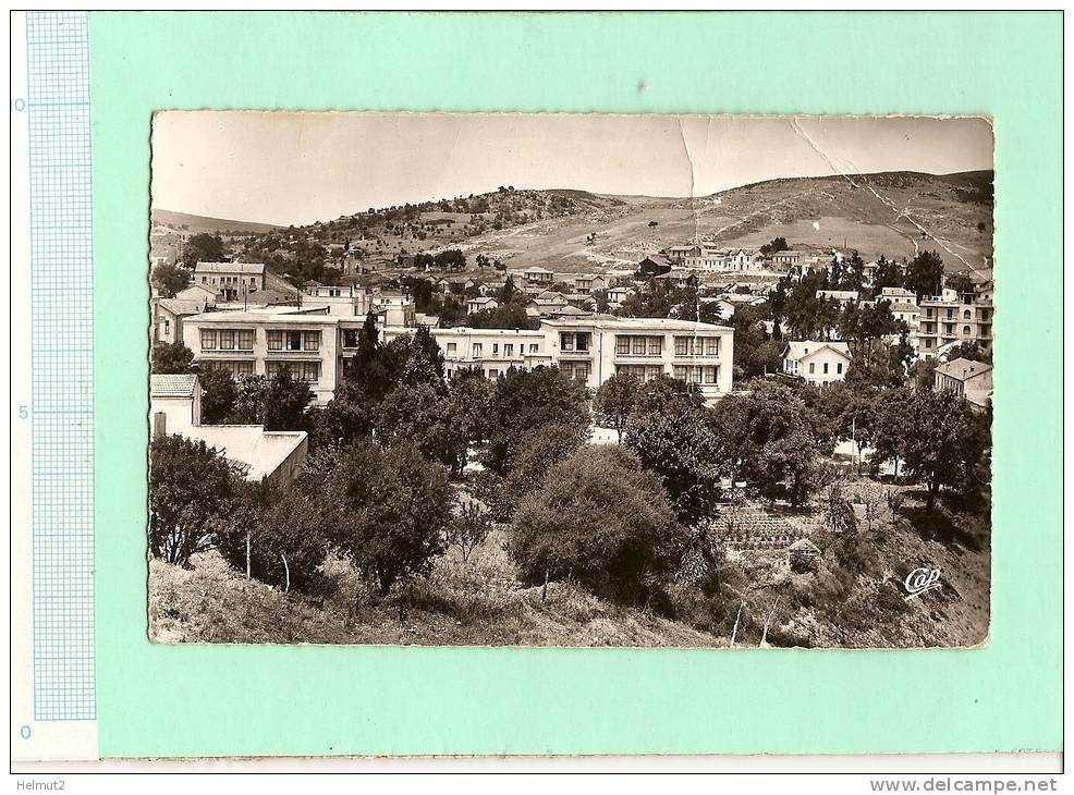 MEA71 ALGERIE - SOUK AHRAS Le Frais Vallon (voir Description Scan) RARE En N&B écrite Années 1950 Format 8,8x13,8 - Souk Ahras