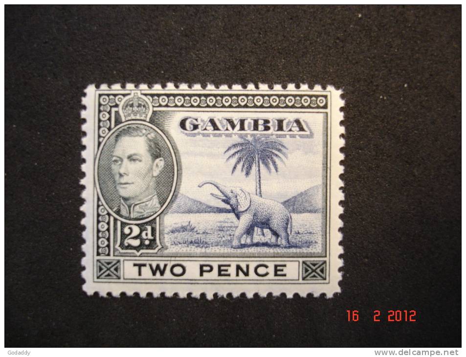 Gambia 1938  K.George VI   2d   SG153    MH - Gambia (...-1964)