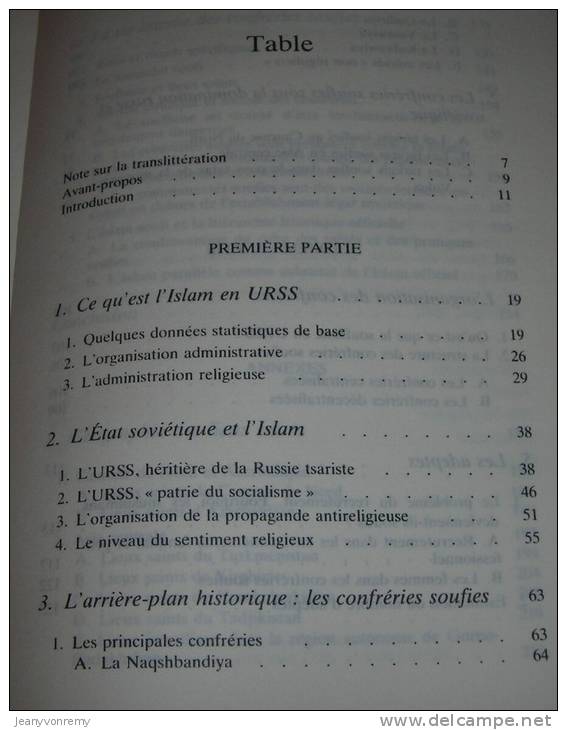 Le Soufi Et Le Commissaire - Les Confréries Musulmanes En URSS - Par A. Bennigsen, Ch. Lemercier-Quelquejay. 1986. - Histoire