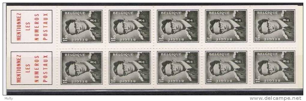 Belgie OCB Boekje 3 (**) - 1953-2006 Moderne [B]