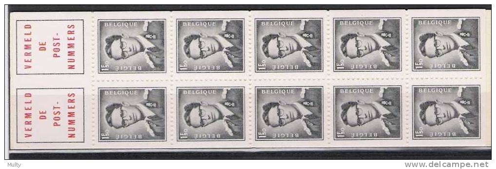 Belgie OCB Boekje 4 (**) - 1953-2006 Moderne [B]