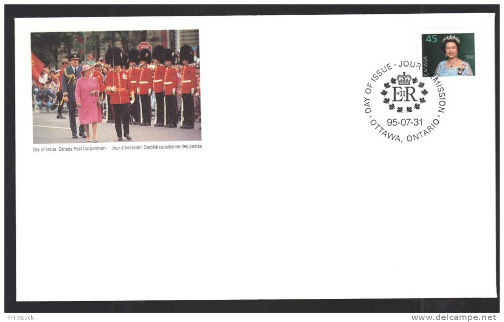CANADA N° 1418 Obl. S/ FDC - Covers & Documents