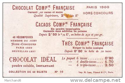 CHROMO ANCIENNES PROVINCES FRANCAISES LA PICARDIE CHOCOLAT & THE COMPie FRANCAISE - Sonstige & Ohne Zuordnung