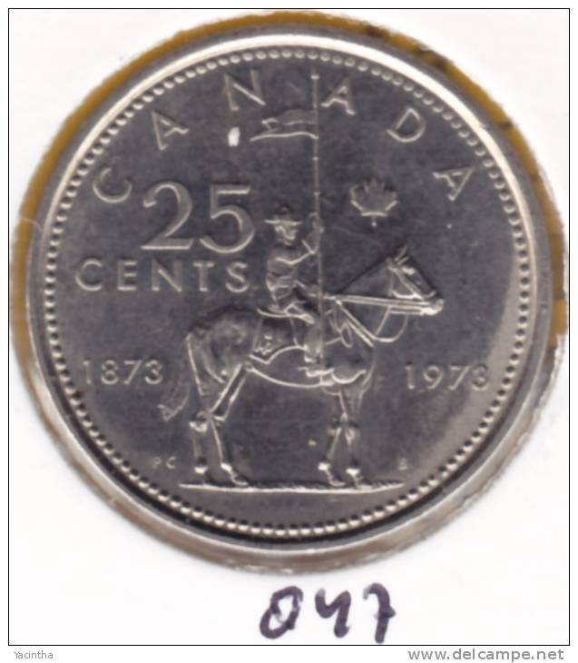 @Y@  Canada 25 Cent  1973     (847/1) - Canada