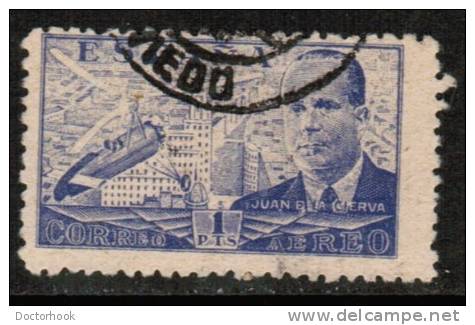 SPAIN   Scott #  C 113  F-VF USED - Oblitérés