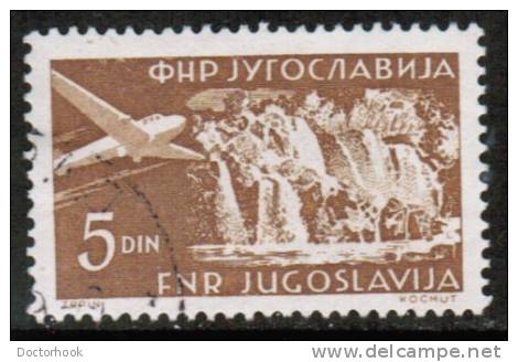 YUGOSLAVIA   Scott #  C 50  VF USED - Luftpost