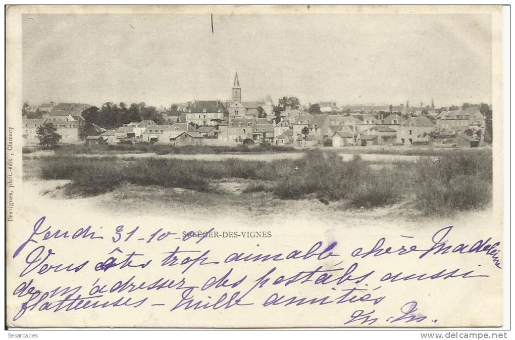 SAINT-LEGER-DES-VIGNES, PRECURSEUR, SCAN R/V - La Machine