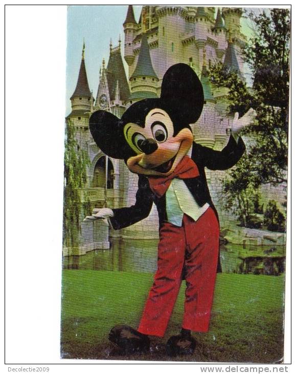 B56871 Mickey Mouse Walt Disney World Used Good Shape Back Scan At Request - Disneyworld