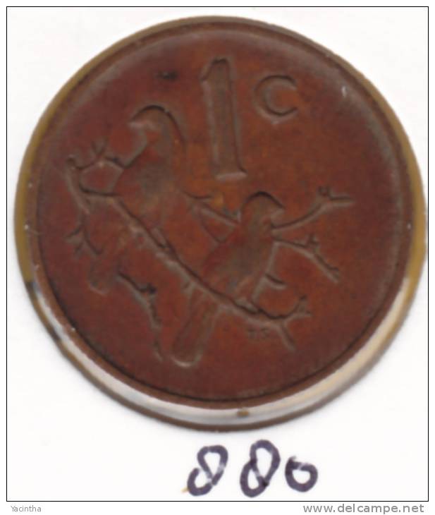 @Y@  Zuid Afrika 1 Cent 1970    (880) - South Africa